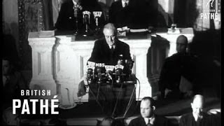 Roosevelt Addresses Congress Aka Roosevelt Asks For War Against Japan 1941 [upl. by Jezrdna]