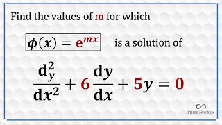 Verifying the solution of a differential equation [upl. by Alcine]