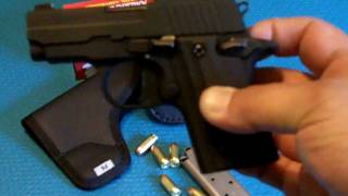 SIG SAUER P238 VZ Grips Holsters PART 1 of 2 [upl. by Sebastiano]