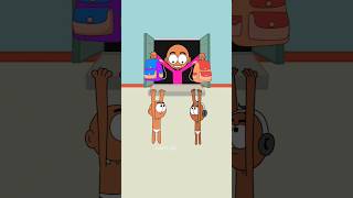 Wrong teacher to prank 😡shorts animation cartoon [upl. by Studley]