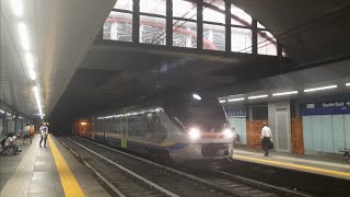 TRENI NELLA METROPOLITANA DI NAPOLI A NAPOLI MONTESANTO [upl. by Zolnay]