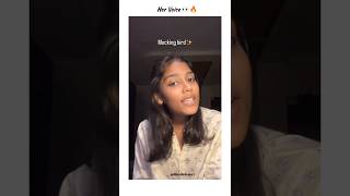 She nailed it 🔥🔥 Mocking bird song coverCover By  Jarathkaruniinstaviral mockingbird eminem [upl. by Ahseik]