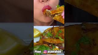 BIRRIA TACOS DIPPED IN CONSOMME mukbang food foodie [upl. by Raval]