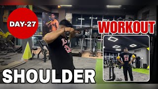 Day 27 Best shoulder Workout [upl. by Suiremed]