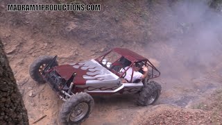 2WD RAIL BUGGY CLIMBS TUB ROCK [upl. by Llerrehc]