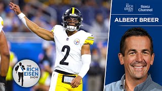 SI’s Albert Breer on Justin Fields’ Chances to Remain Steelers’ Starting QB  The Rich Eisen Show [upl. by Frannie]