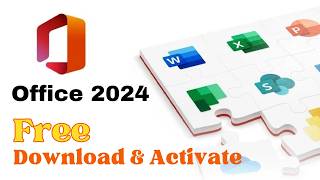 Download and Install Office 2024 Free  Microsoft office Genuine Version  Activate office 2024 [upl. by Esserac]