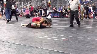 USA Wrestling Folkstyle Nationals in Omaha NE Mar 2023 Pt 1of2 Leiannah Landreth [upl. by Egroj669]