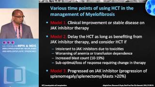 Stem Cell Transplant for Myelofibrosis in the JAK2 Inhibitor Era [upl. by Aihsela645]