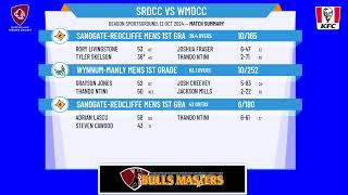 SandgateRedcliffe Mens 1st Grade v WynnumManly Mens 1st Grade [upl. by Pius]