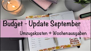 Budget Update Umzugsausgaben  Ausgaben Woche 12 [upl. by Eneroc301]