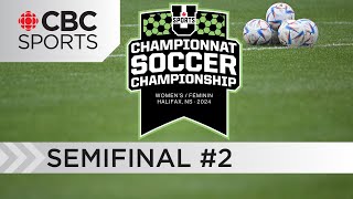 U Sports Womens Soccer Championship Semifinal  Cape Breton vs UBC  CBCSports [upl. by Assinna]