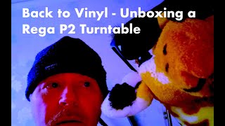 Back to Vinyl  Unboxing a Rega P2 Turntable [upl. by Eletnahs]