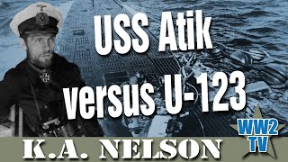 USS Atik versus U123 [upl. by Idona]