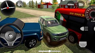 Mahindra Scorpio N Car driving game video Car Game video [upl. by Hcurob]