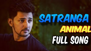 DARSHAN RAVAL SATRANGA ARIJITSINGHANIMAL  AI COVER  MUSIC BY SAGAR [upl. by Charbonnier175]