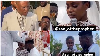 Pastor Bolaji Idowu  Min Peterson Okopi 💍 Prudent Gabriel Gets Emotional  White Wedding 🤍✨️ [upl. by Einafit]