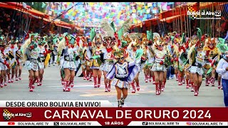 CARNAVAL DE ORURO 2024 EN VIVO [upl. by Ringe]