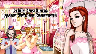 Dahlia Hawthorne goes to Trés Bien Restaurant objectionlol [upl. by Ilrebma27]