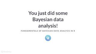 R Tutorial Fundamentals of Bayesian Data Analysis in R  Samples and posterior summaries [upl. by Vi410]