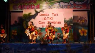 tari jaranan  TK Puspita [upl. by Arhat767]