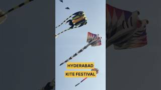 Hyderabad’s International Kite Festival 🪁 Parade Grounds Sankranthi hyderabad shorts kite [upl. by Tima624]