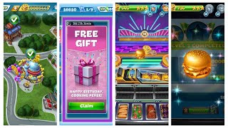 Cooking Fever  Free Gift for 10th Anniversary and Golden Burger [upl. by Newton]