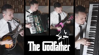 The GODFATHER Theme on 10 Different Instruments [upl. by Atnauqal]