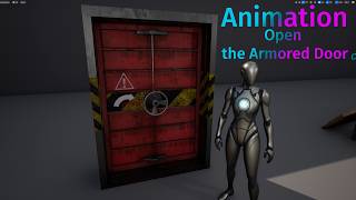 Door Lock Animation Demo unreal engine [upl. by Hance400]