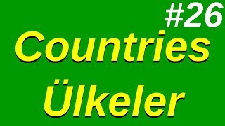 26 Countries Ülkeler [upl. by Dorice800]