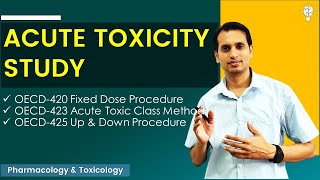 Acute Toxicity Studies  OECD 420 and OECD 423 [upl. by Verada149]