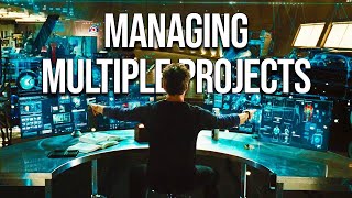 How Tony Stark Works on Multiple Projects at Once [upl. by Landis]