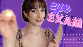 ASMR  Flirty Southern Doctor Eye Exam 😍 roleplay [upl. by Lundell]