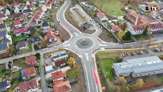 Rudolstädter Straße in Saalfeld für den Verkehr freigegeben [upl. by Roxanna]