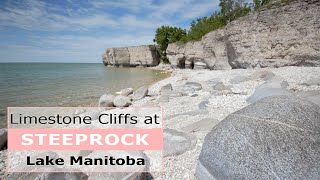 Steep Rock Manitoba  Limestone Cliffs  Why Manitoba Canada  In Out amp About Channel [upl. by Hakon327]