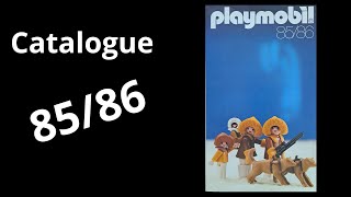 CATALOGUE PLAYMOBIL 19851986 [upl. by Lenej]