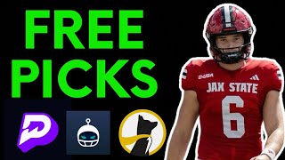 Dabble CFB Best Free Picks 103024 [upl. by Anorahs696]