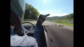 Lime Rock Historic festival PBX Monday race 1 [upl. by Yecniuq]