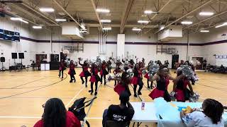 The Gateway High Steppers Drill Team 2024 Showupampshowout [upl. by Ahsikar788]