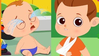 Boo Boo Song  Nursery Rhymes amp Kids Songs  Cartoon Animation For Children [upl. by Lubba]