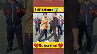 Best self defence techniques 😱💪🏻 kungfu shortvideo [upl. by Luoar]