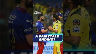 MSDhoni or ViratKohli CSK or RCB Whos going to have a fairytale ending 💛❤️ Shorts IPL2024 [upl. by Ahsoj]