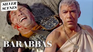 Barabbas Vs Torvald  A Battle In The Colosseum  Barabbas  Silver Scenes [upl. by Nauquf]