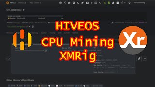 104 Cara Set CPU Mining di Hiveos [upl. by Ielhsa]