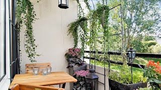 Small Balcony Decoration Ideas [upl. by Nwadrebma224]