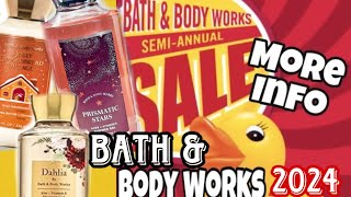 BATH and BODY WORKS SEMI ANNUAL SALE 2024 Dates amp Info BATHANDBODYWORKS SEMI ANNUAL SALE WINTER 2023 [upl. by Yelsehc556]