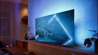 Philips TV 65OLED707 4K Android TV 2024 [upl. by Selig998]