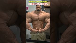 How much can Regan Grimes improve in 6 weeks before the Olympia 2023 mrolympia bodybuilding gym [upl. by Ernald234]