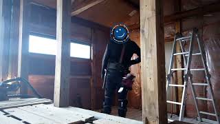 【Life Archive channel】Renovation of an old Japanese house＃28「Wall insulation」 [upl. by Maryanna]