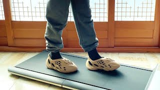 adidas Yeezy Foam RNNR quotOchrequot  OnFeet  pants  Walkingpad  sneaker mv [upl. by Onitnelav]